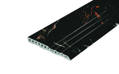 Lightweight PVC Foam Skirting Board Profiles For Shopping Malls Decor